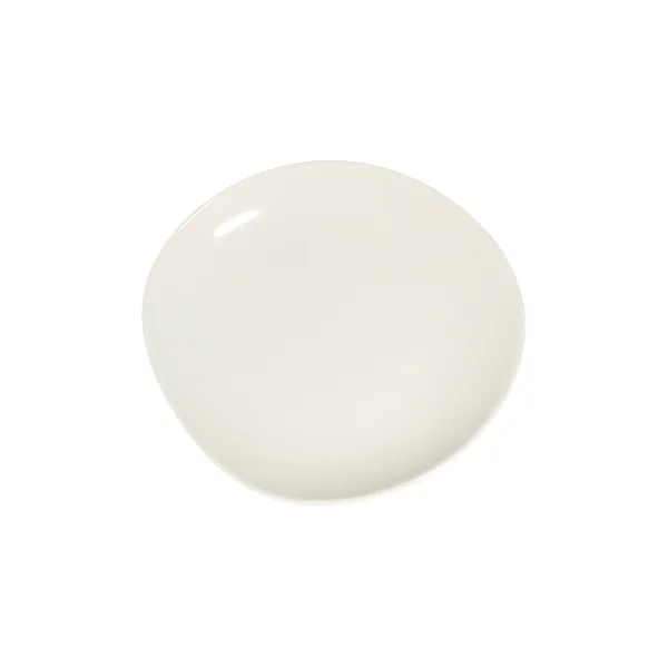 Transparent Pebble Flat Plate 21 cm