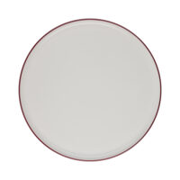 Modest Maroon Mesa Pizza Plate 31 cm
